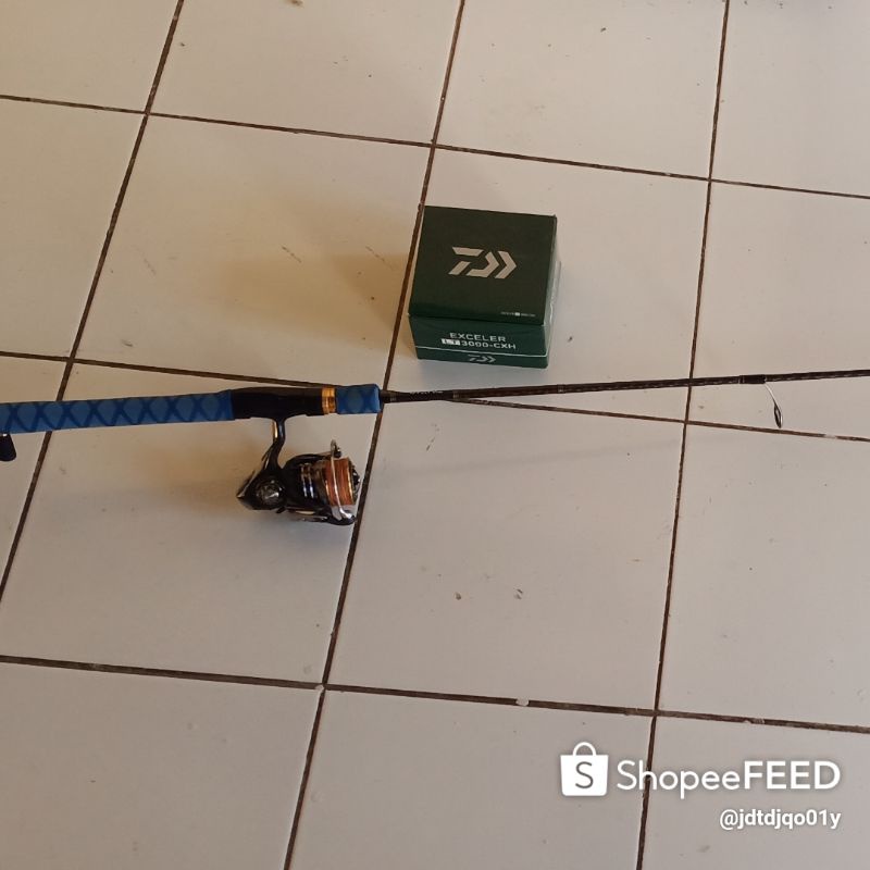joran daiwa magoi gmx-ms602.reel daiwa exceler LT 3000-CXH