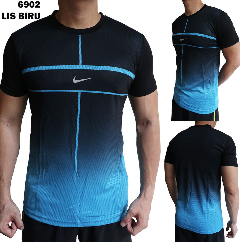  KAOS  BAJU  OLAHRAGA PRIA  FITNESS GOWES SEPEDA TRAINING NIKE  