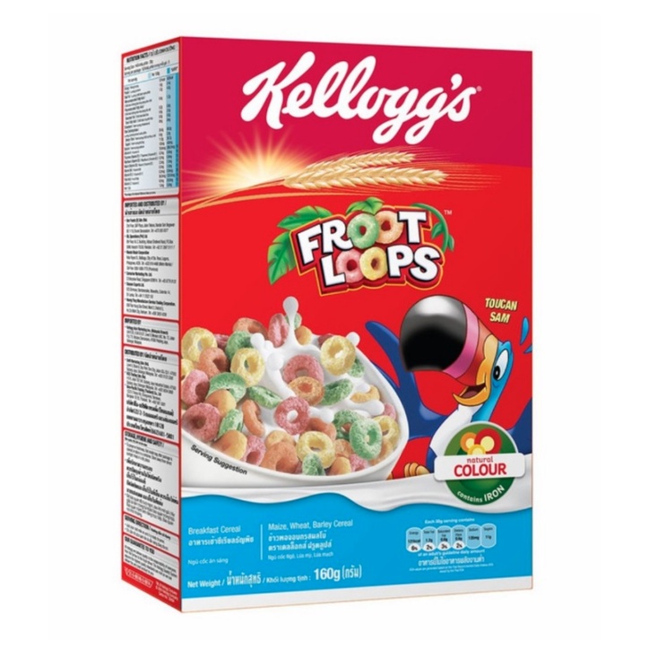 

Kelloggs Froot Loops Sereal 150 gram