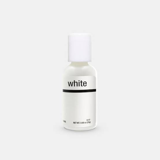 White Chefmaster Liqua-Gel Food Coloring 20 ml
