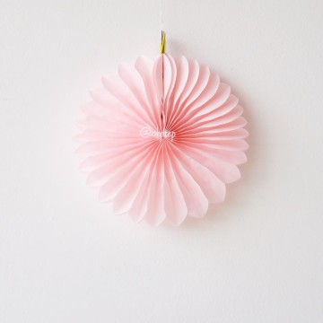 

Paper Fan 15cm - Light Pink