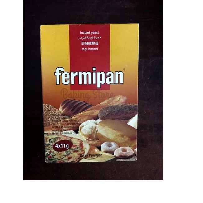 

Fermipan Sachet - Fermipan Ragi Instant Sachet 1 DUS isi 60kotak @4x11gr