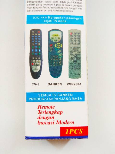 REMOT / REMOTE TV TABUNG SANKEN MULTI / UNIVERSAL / SERBA GUNA