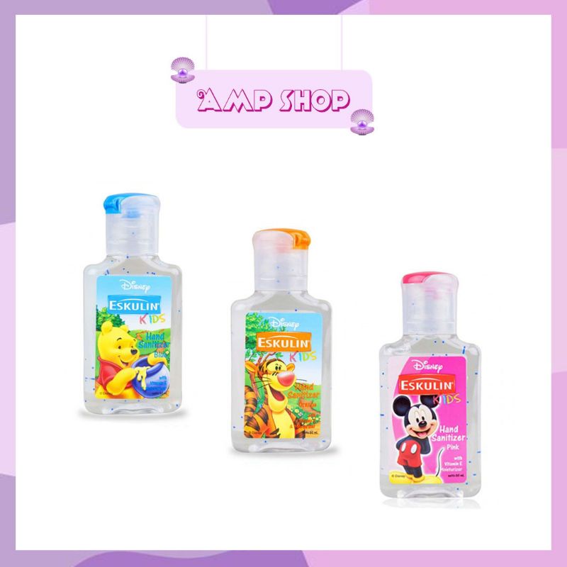 Eskulin kids hand sanitizer 50ml gel