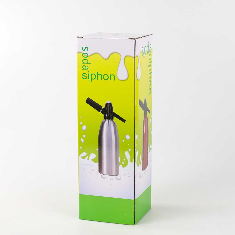 AFFORANY DIY Botol Pembuat Soda Siphon Maker Bartender CO2 1L - SD-MY