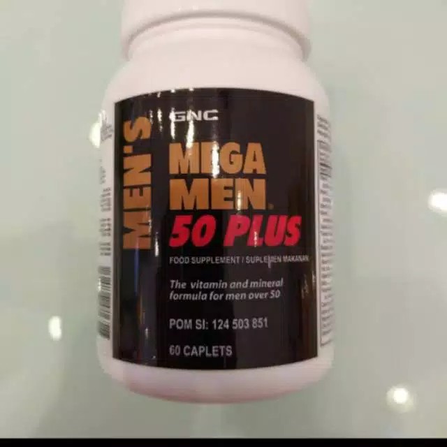 GNC Mega men 50 plus (60) asli