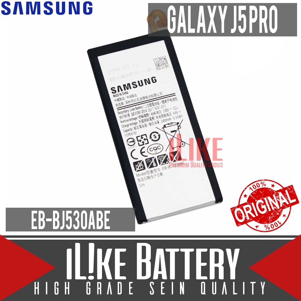 Baterai Original Samsung J5 Pro / J530 Batere Batu hp Batre
