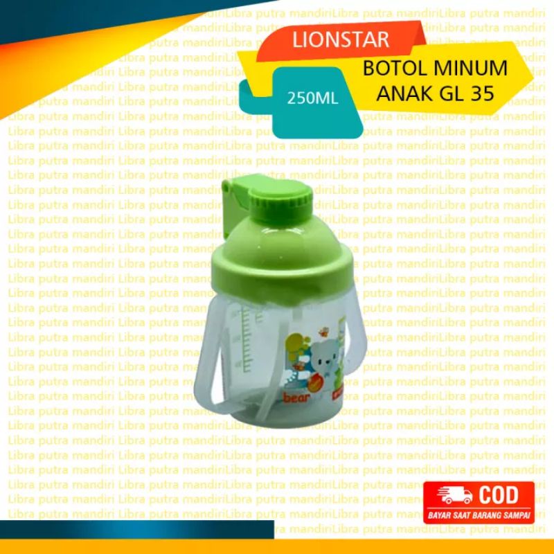 [ ⭐⭐⭐⭐⭐ ] BOTOL MINUM ANAK sedotan balita LION STAR GOGO MUG GL-35 ASLI ORIGINAL