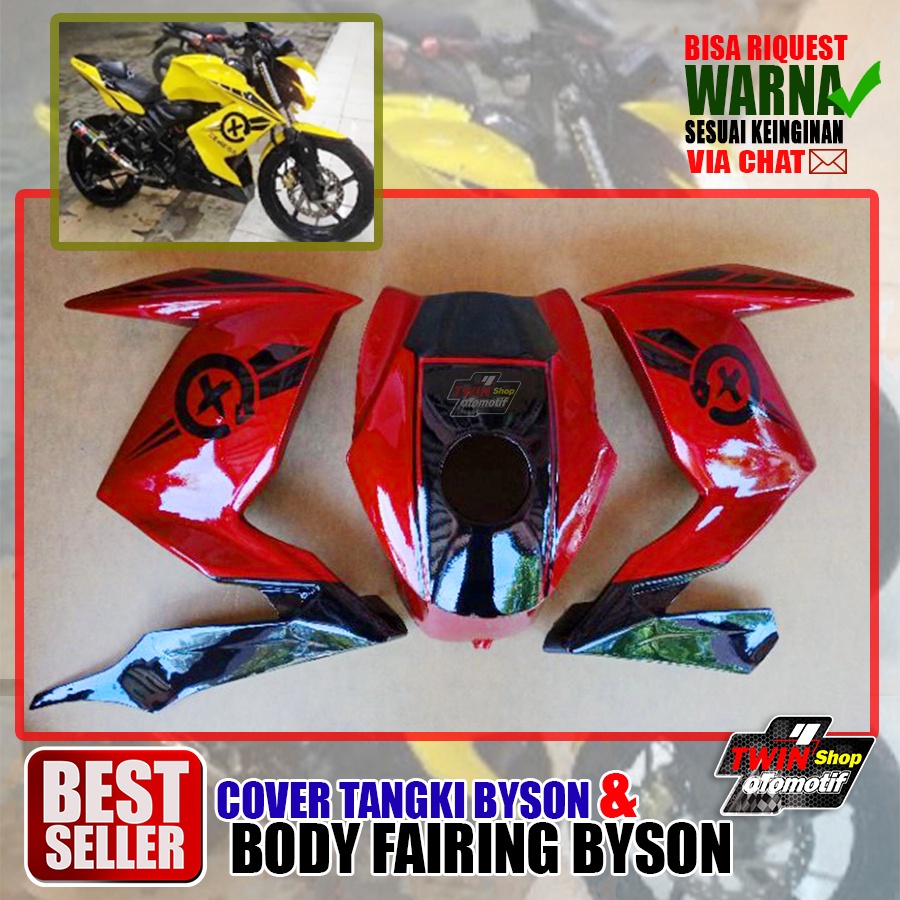 COVER TANGKI BYSON FAIRING BYSON COVER BYSON BODY FAIRING BYSON
