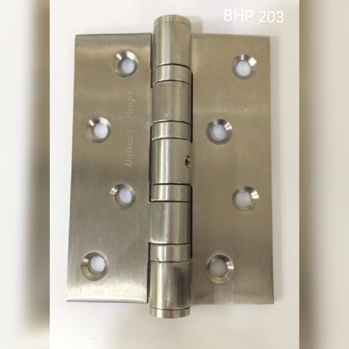 PALOMA BHP 203 BUTT HINGE ENGSEL PINTU  DLX 4”X3”X3MM 4BB NRP STAINLESS SUS 304