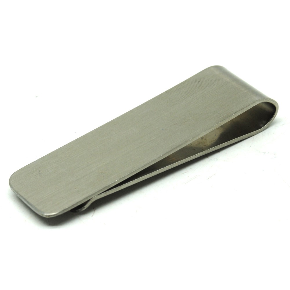Rhodey Dompet Klip Uang Kertas Stainless Steel - Silver