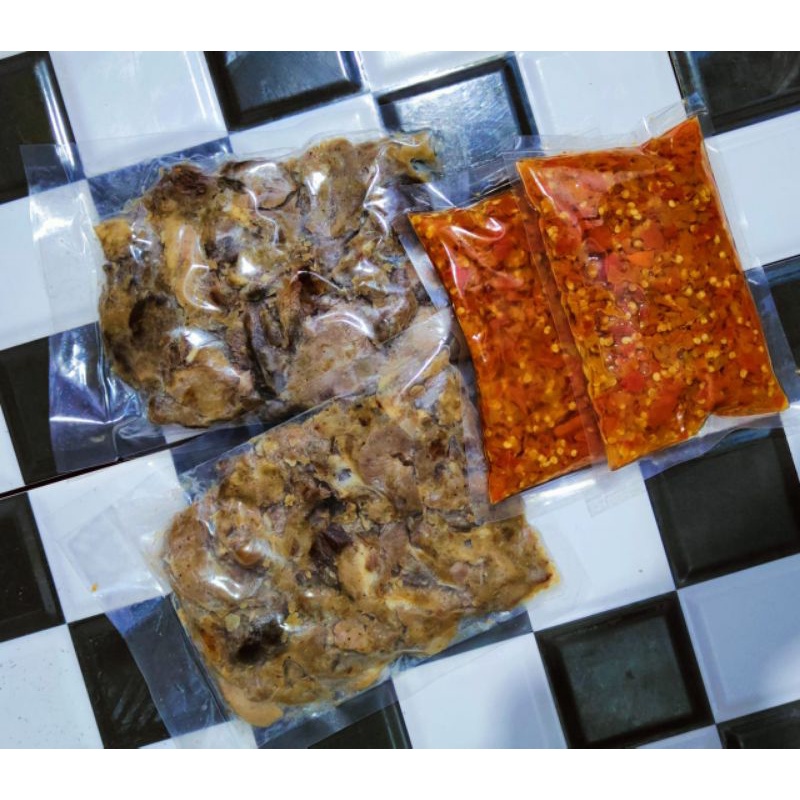 

kambing AbahRa'sye250gr+sambel