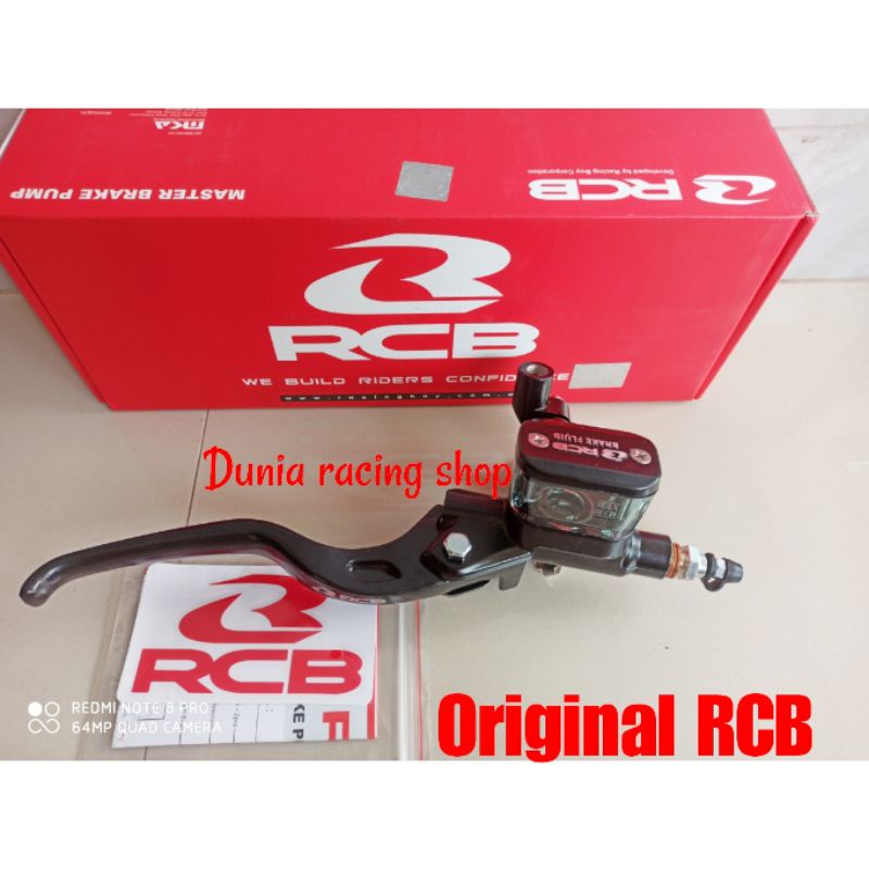 Master rem RCB kanan dan Kiri E2 Oval 14mm E3 kotak 12.7mm Original RCB