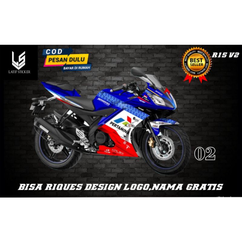 Decal R15 v2 mandalika