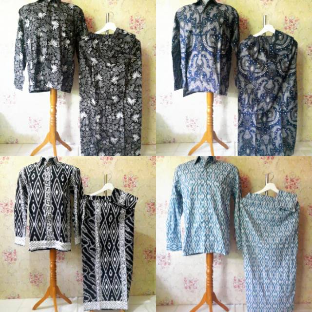 BATIK COUPLE (KEMEJA + ROK SPAN)