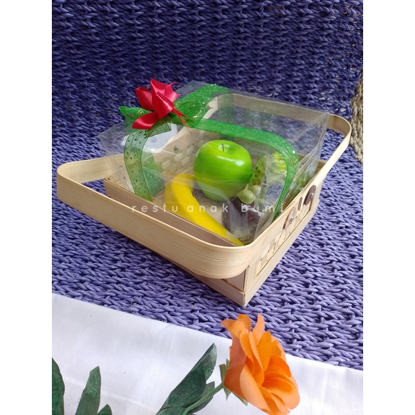 

Promo kemasan hantaran Keranjang Parcel Bambu 20x20/hantaran/nikahan/seserahan/hampers/bingkisan/wedding/hadiah/giftbox/keranjang/wadah makanan/gift/sembako/roti/cake/nasi/catering/nasi box/food/lamaran/tradisi/craft
