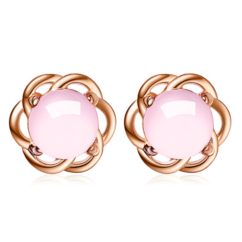 Anting Perak 925 Wanita Kristal Kembang Sepatu Fashion Perhiasan/Subang Telinga anting perempuan