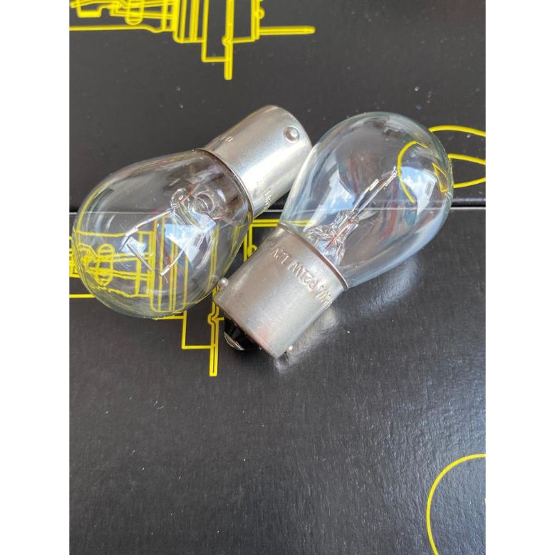 Bohlam Lampu Sein Mundur Mobil 12 Volt p21w