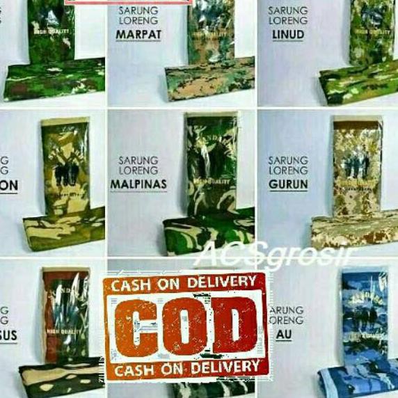 AM TOP PRODUK ג SARUNG LORENG MALVINAS / NKRI /AU / KOPASUS / BRIMOB / LINUD / SARUNG MILITER CFF12