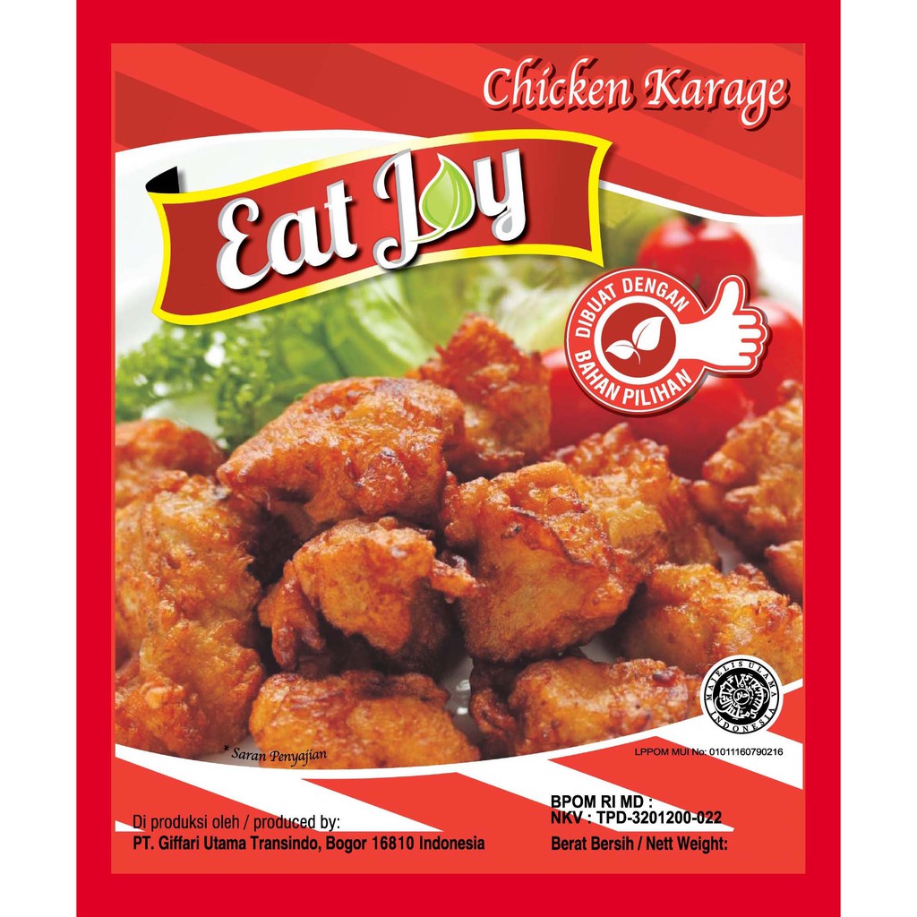 

Eat Joy Chicken Karage 1000gr