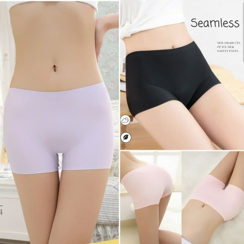 Celana dalam wanita seamless short pendek wanita/boxer seamless wanita/celana short legging pendek/Short Strit polos legging pendek/pakaian dalam wanita/celana dalaman