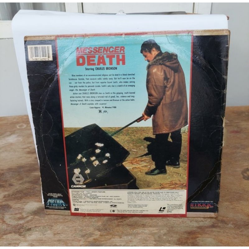 Kaset Laser disc Messenger of Death