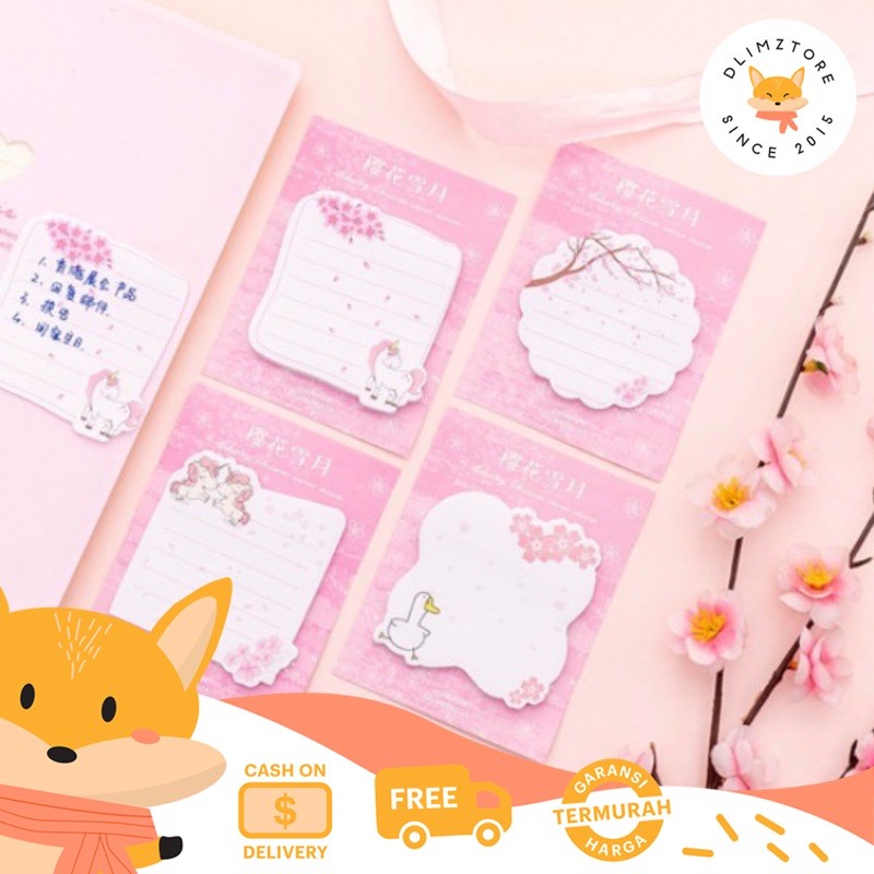 

[DZ] ST165 - Memo Notes / Sticky Note Unicorn