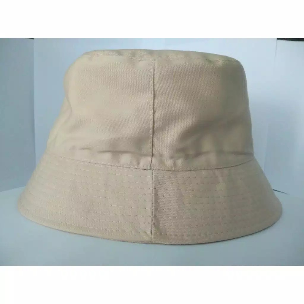 Korea topi polos bucket hat distro berkualitas bahan japan drill untuk pria dan wanita BOLAK BALIK