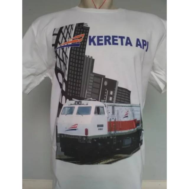 Kaos Kereta Api Lokomotif Sepur