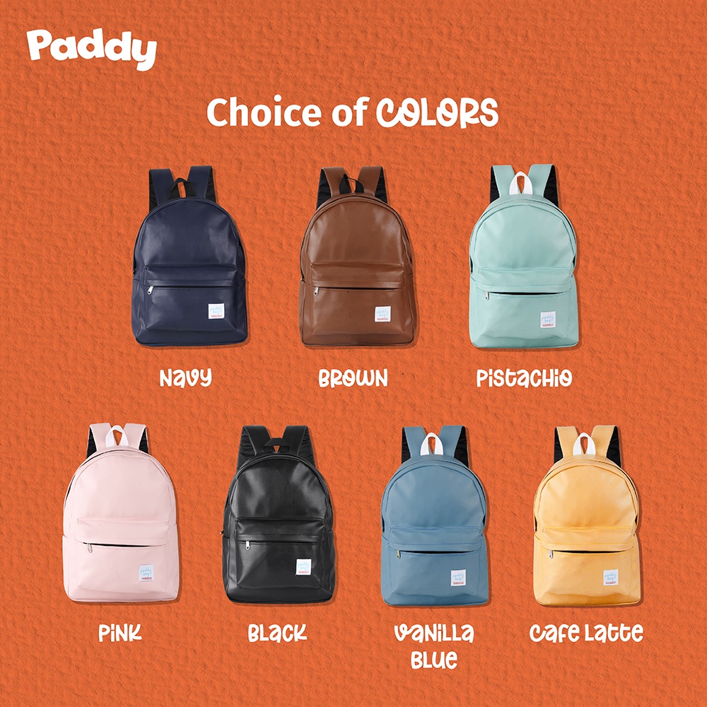 Leather Backpack - Tas Ransel Kulit Sekolah Serbaguna-2
