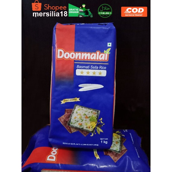 Beras Basmati Doonmalai,jazbba,moafaq asli India 1kg