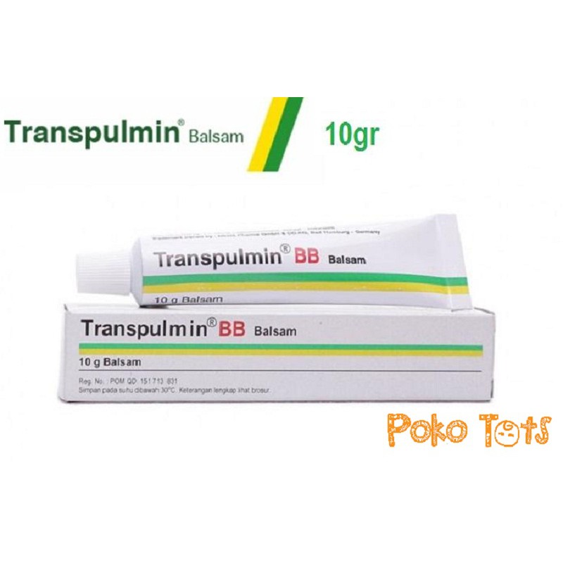 Transpulmin BB Baby Balsam 10gr Balsem Bayi Batuk Pilek Anak WHS