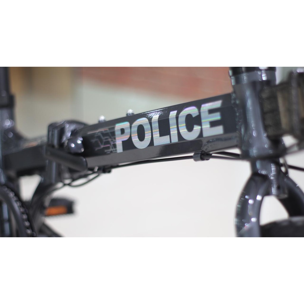 Sepeda Lipat Element Police Texas laser 20Inch 8 Speed Shimano Altus Eclipse Garansi-4