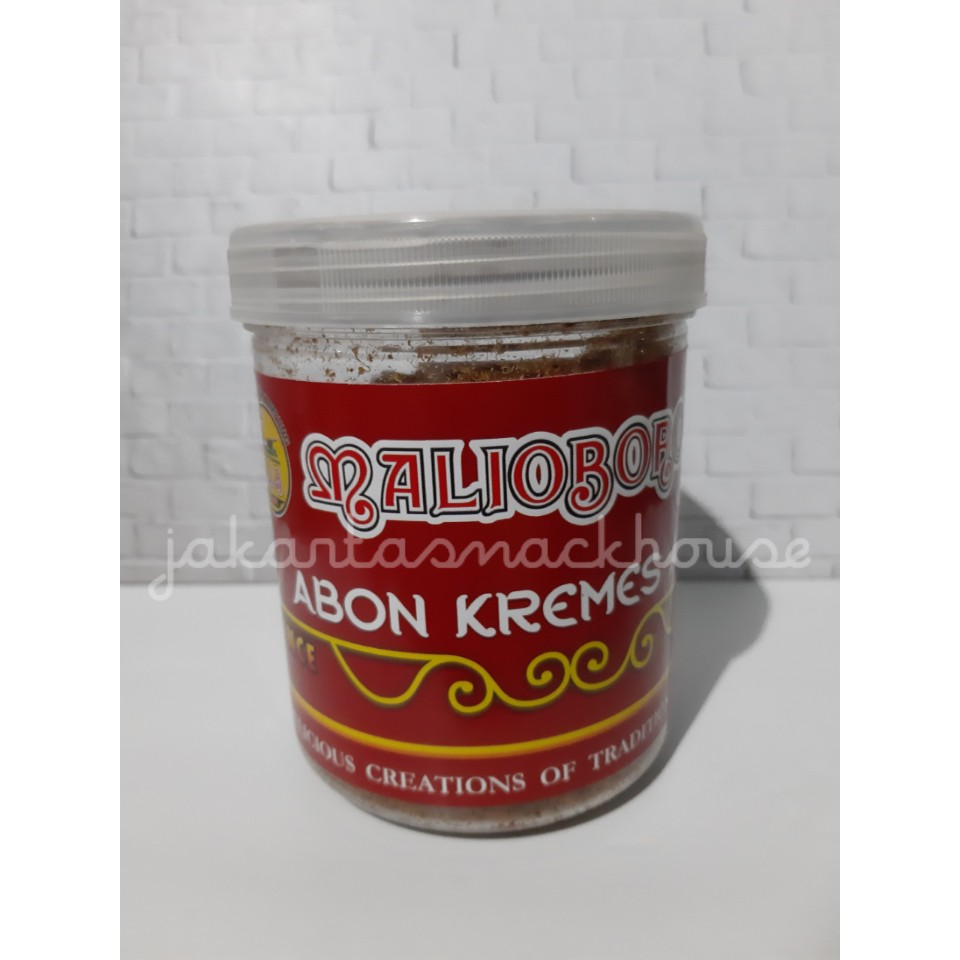 

ABON AYAM KREMES MALIOBORO ASLI SOLO