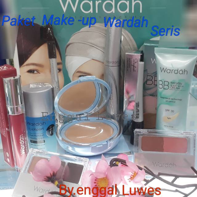 PAKET MAKE  UP  WARDAH  ORIGINAL TERBARU Shopee Indonesia