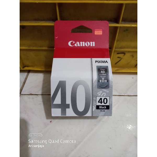 Tinta Canon PG 40 Black For pixma ip1180 ip1200 ip1700 ip2200