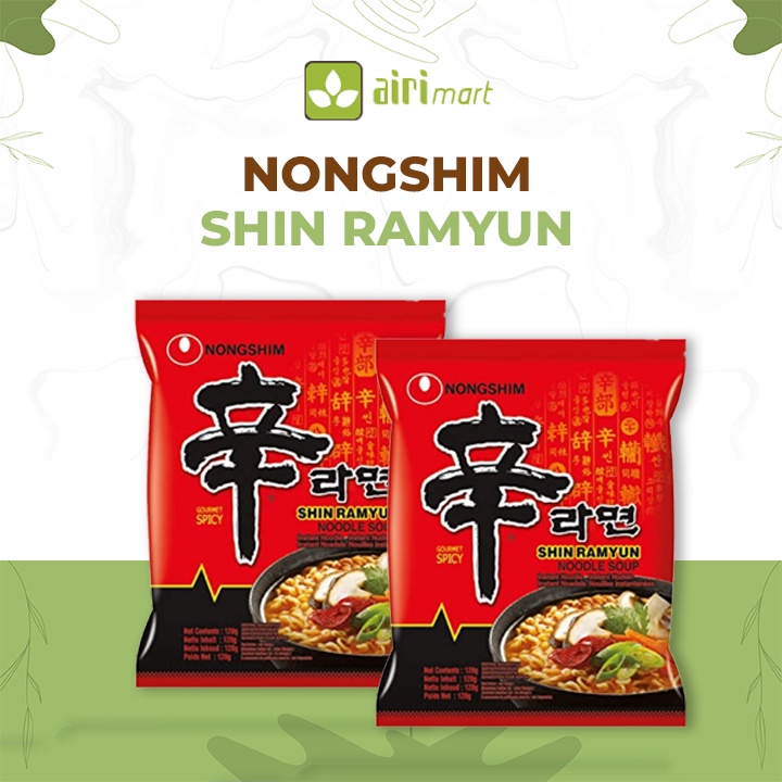 

Nongshim Shin Ramyun Mie Kuah Korea Rasa Jamur Pedas 120 gr
