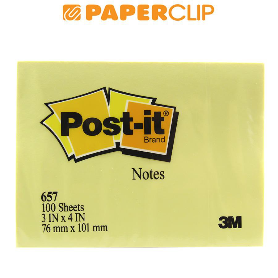 

POST IT 3M 657 YELLOW