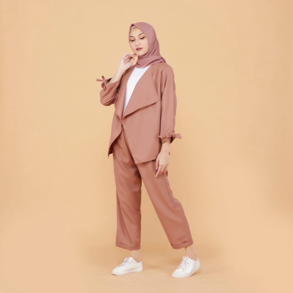 ZAHRA - Setelan Luna Blazer / Pakaian wanita