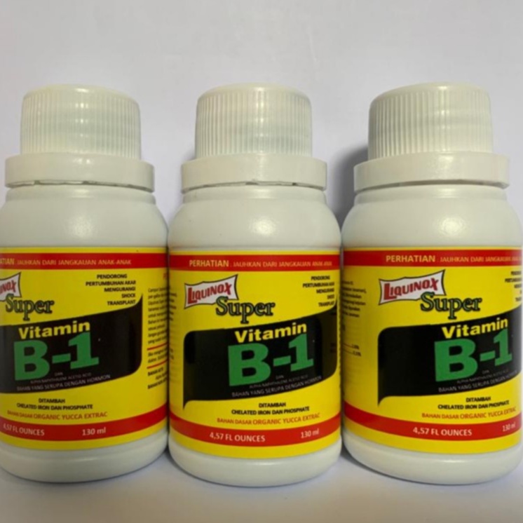 Vitamin B1 Tanaman LIQUINOX SUPER 130 ML / Vitamin Anti Stres