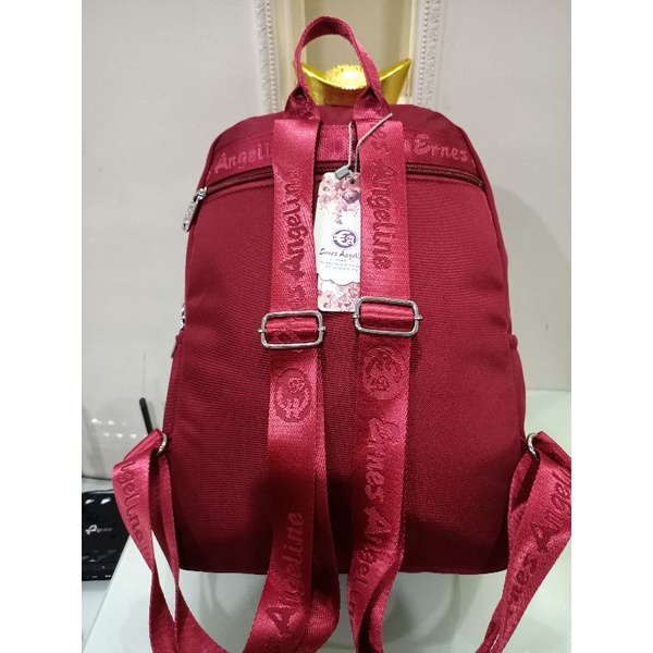 Tas Ransel Laptop 14 inch ORI Ernes Angeline 8529-32H Free Dustbag