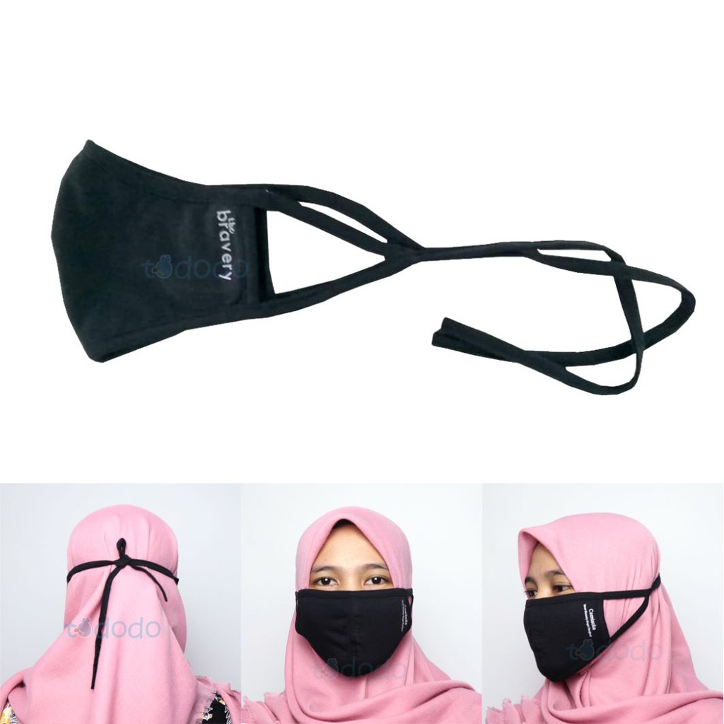 Promo Masker Kain Hijab 2 Lapis