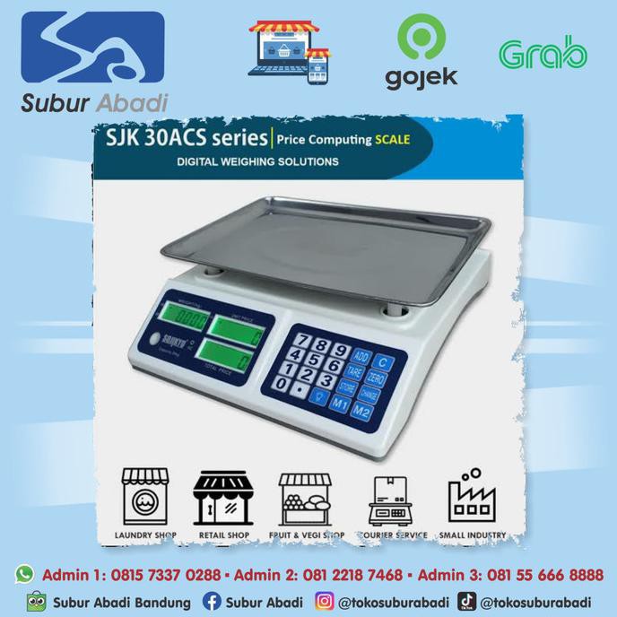 Timbangan Digital 30 Kg Sojikyo ACS-30ECO