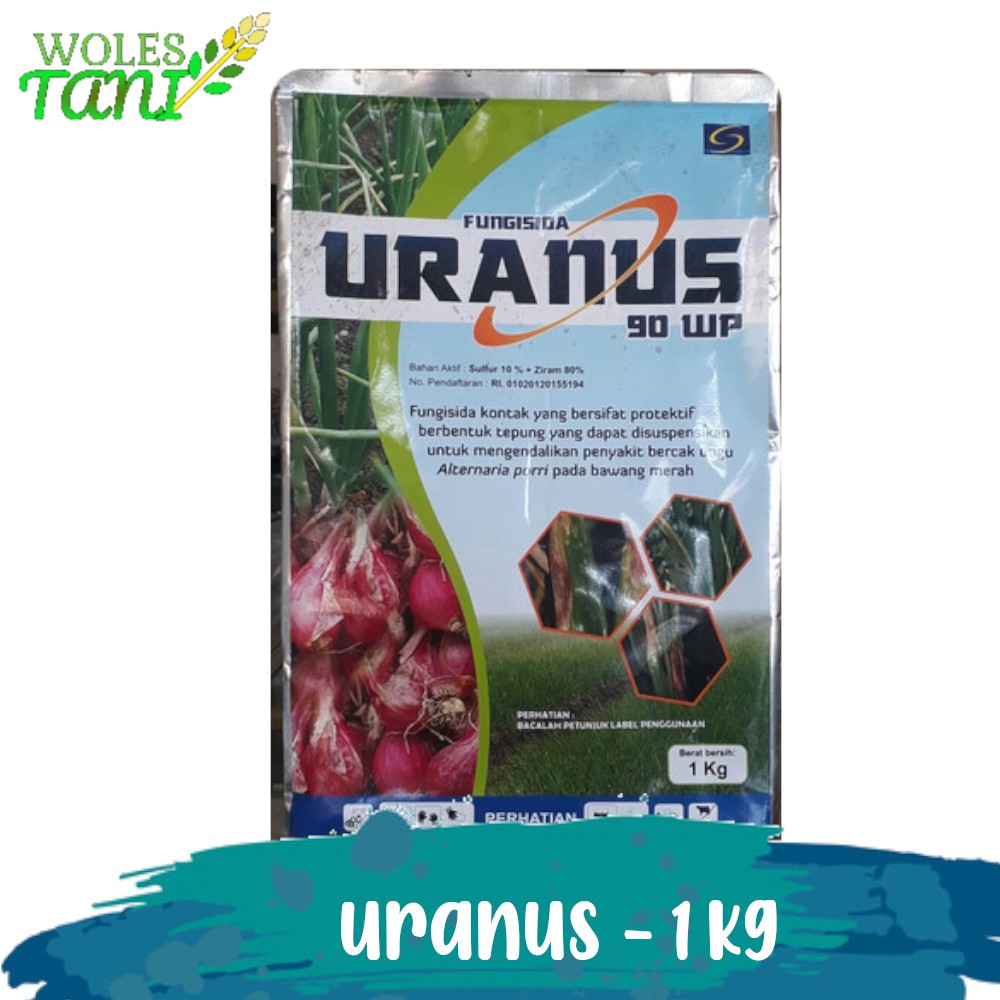 Uranus 1 Kg Fungisida Sulfur Bercak Daun Karat Daun