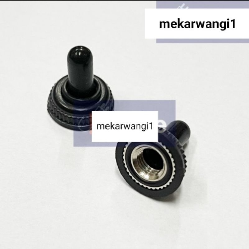 Cover Saklar Toggle Kecil Waterproof / Tutup Kondom Togel Kecil Anti Air 10pcs