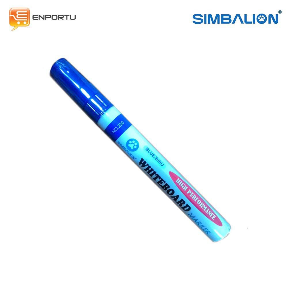 

Promo Simbalion Spidol White Board Biru - Whiteboard marker Blue Murah