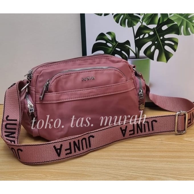 TAS SELEMPANG WANITA IMPORT JUNFA 59#