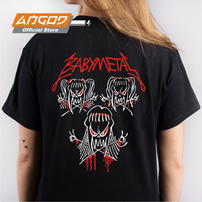 KAOS BABYMETAL JAPANESE MUSIC / FOXGOD / JAPANESE T-SHIRT - ANGOD OFFICIAL STORE