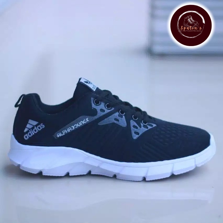 sepatu pria sepatu sneakers pria olahraga sport jogging sepatu cowok lari kuliah