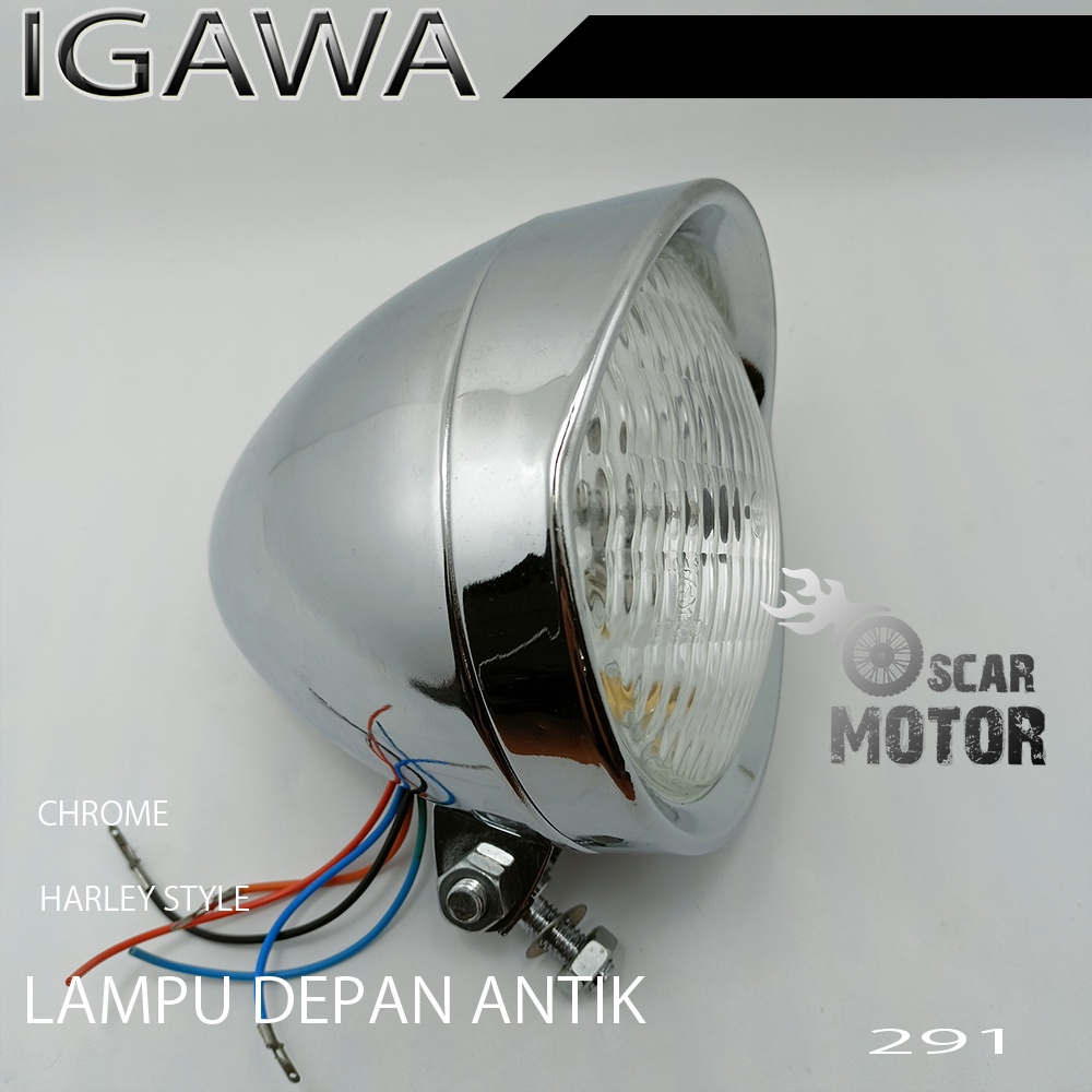 LAMPU HARLEY HUANG JAP STYLE LAMPU TEMBAK SOROT ANTIK LEGEND LACHA NEW motor